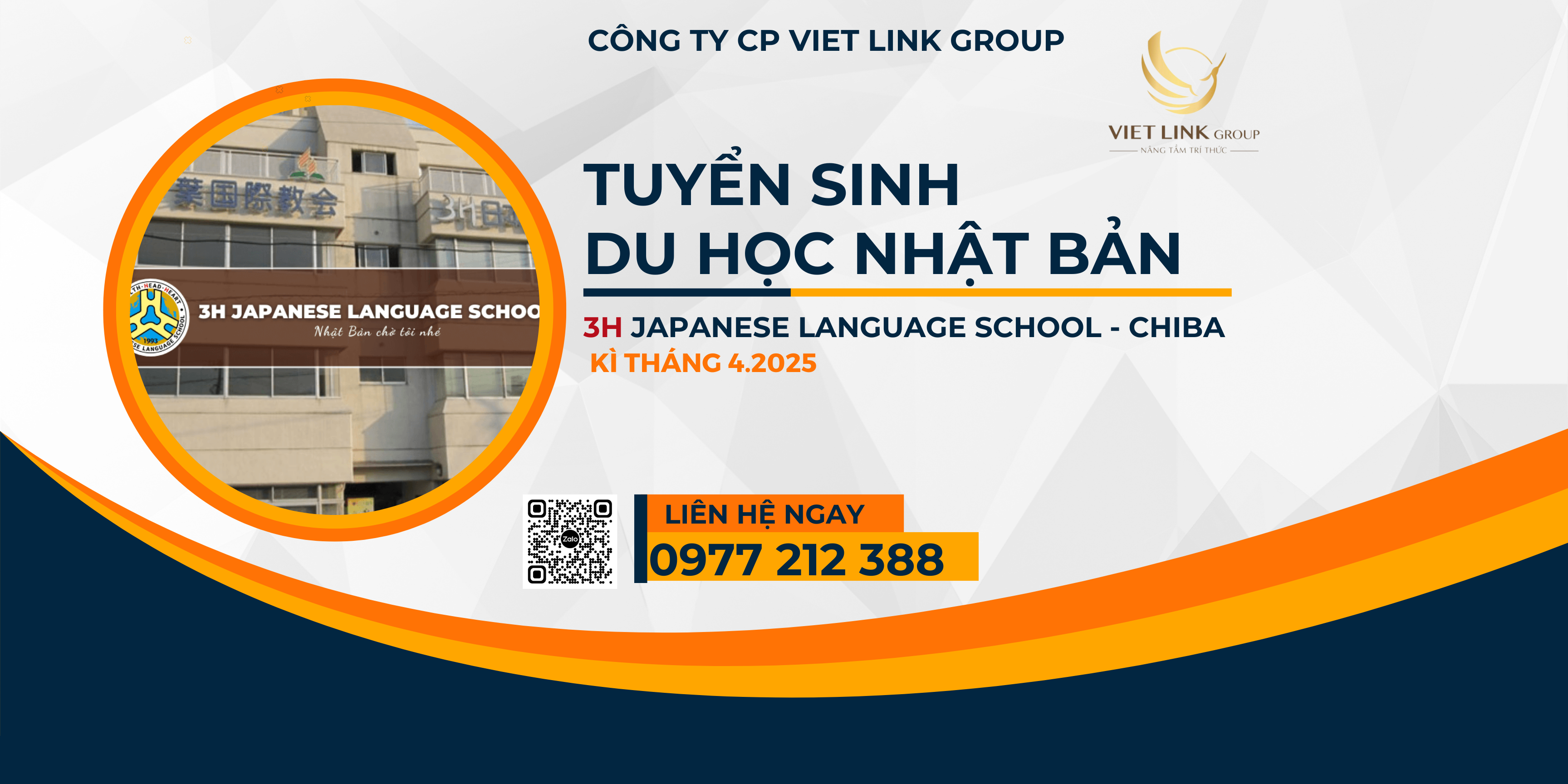 TUYỂN SINH DU HỌC TRƯỜNG NHẬT NGỮ 3H KÌ THÁNG 4.2025